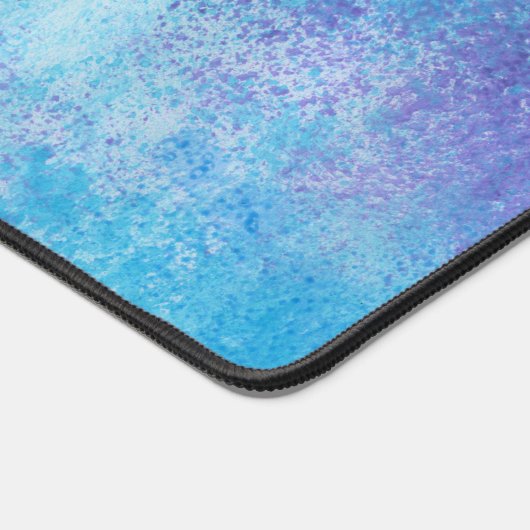 Bleu Abstrait violet (Coin)