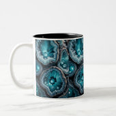 Bleu Agate Café Mug (Gauche)