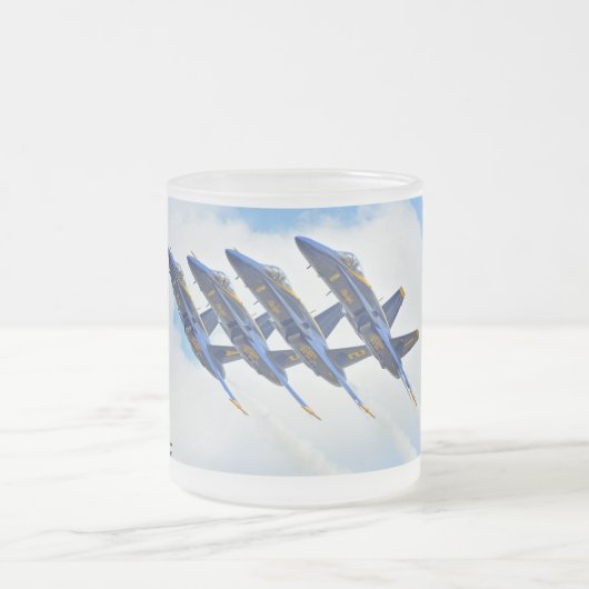 Bleu Angels Coffee Mug (Centre)