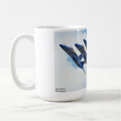 Bleu Angels Coffee Mug (Gauche)
