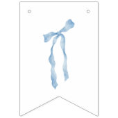 Bleu arc accueil baby shower bannière de mise à l' (Deuxième drapeau)
