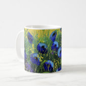 Bleu automne, Art Coffee Mug (Devant gauche)