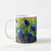 Bleu automne, Art Coffee Mug (Gauche)