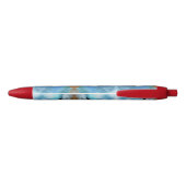 Bleu Beau stylo de macareux de l'Atlantique (Dos)