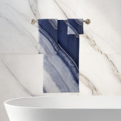 Bleu blanc Agate Marbre