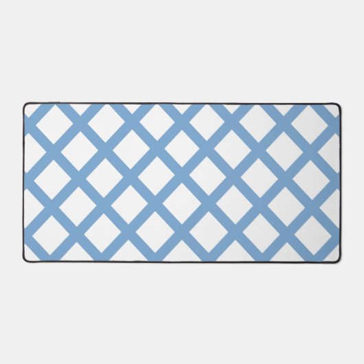 Bleu Blanc Arlequin Diamond Motif (Recto)