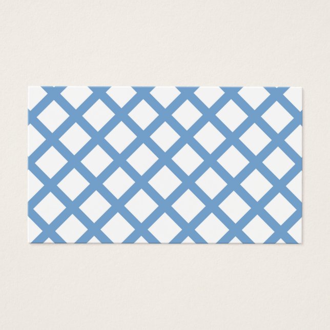 Bleu Blanc Arlequin Diamond Motif (Devant)