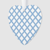 Bleu Blanc Arlequin Diamond Motif (devant)
