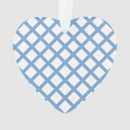 Bleu Blanc Arlequin Diamond Motif (dos)
