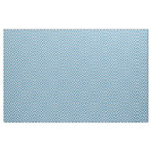 Bleu Blanc moderne Triangles tissu Motif (Yard)