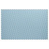 Bleu Blanc moderne Triangles tissu Motif (Fat Quarter)