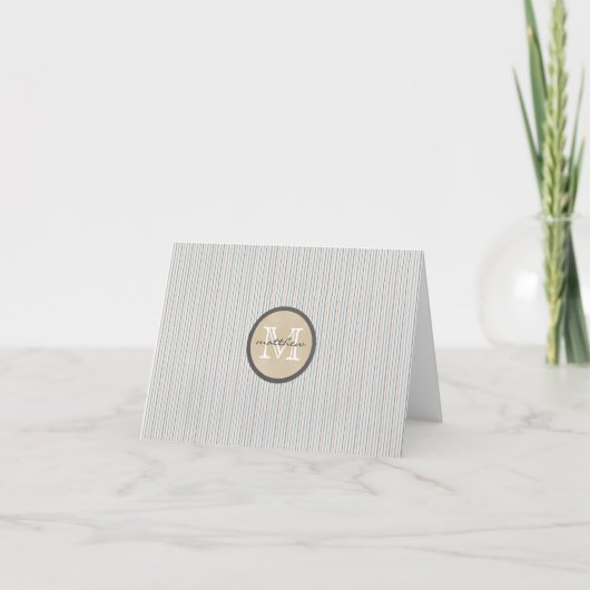 bleu blanc Pin bleu monogram (Devant)