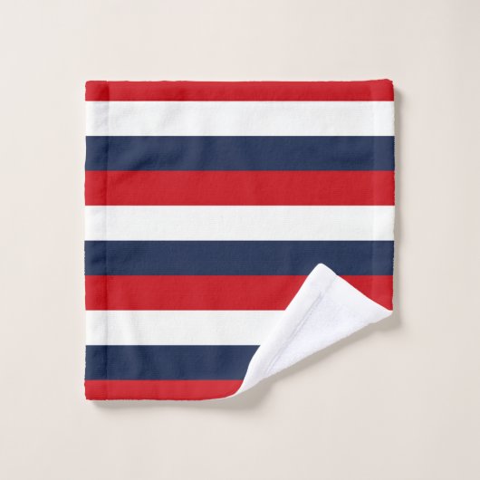 Bleu blanc rouge (Gant de toilette)