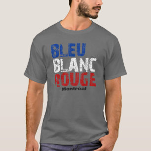 BLEU, BLANC, ROUGE T-SHIRT