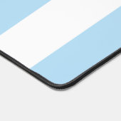 Bleu, Blancs, Motif rayé (Coin)