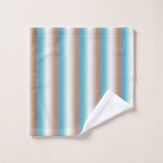 Bleu Bleu Bleu Doux Blancs (Gant de toilette)