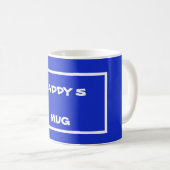 Bleu bleu clair Royal Daddys Mug (Devant droit)