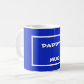 Bleu bleu clair Royal Daddys Mug (Devant gauche)