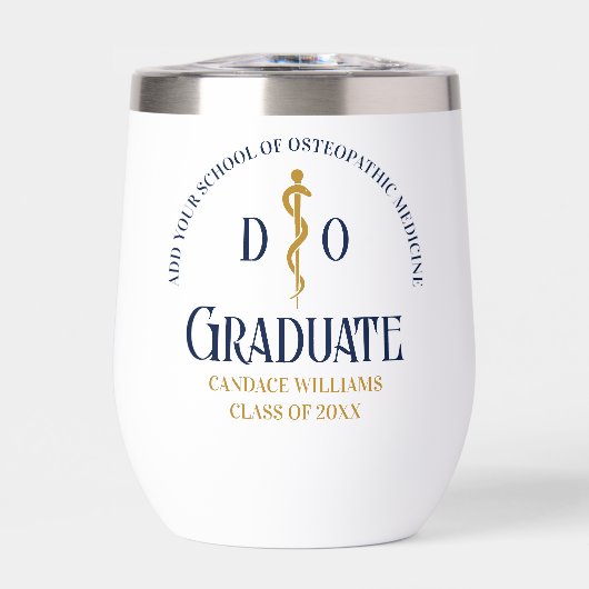 Bleu bleu Ostéopathie Médicale de l'école (Avant)