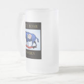 Bleu Boar Tavern Frosted Mug (Devant gauche)