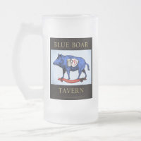 Bleu Boar Tavern Frosted Mug