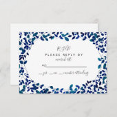 Bleu Botanique RSVP (Devant / Derrière)