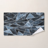 Bleu brisé (Serviette à main)