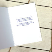 Bleu, Brown Arbres Rustiques Compagnie Cartes de f