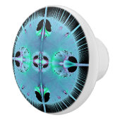 Bleu Brûler fractal tiroir et bouton de l'armoire (Droite)