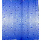 Bleu bulles Douche rideau (Devant)