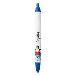 Bleu Bureau de stylo et école Stylo Penguin Saint-Valen