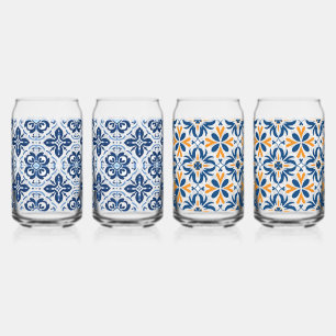 Bleu carreau méditerranéen bière de pique-nique pe