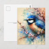 Bleu, Carte postale (Devant / Derrière)