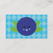 Bleu Cartes de visite (Dos)