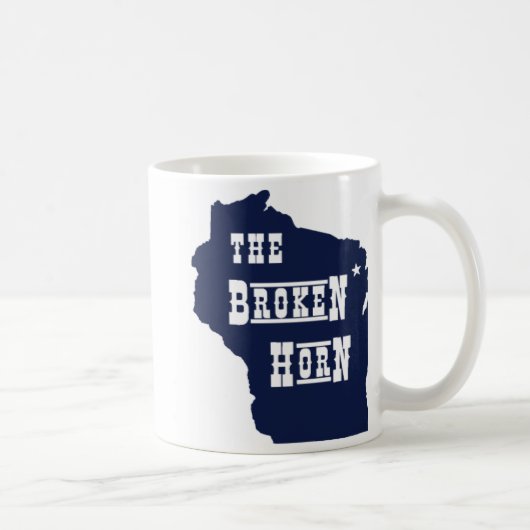 bleu cassé de tasse de klaxon (Droite)