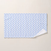 Bleu Chevron (Serviette à main)