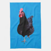 Bleu Chicken Strut, Serviette de plat (Vertical)