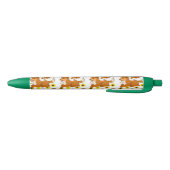 Bleu Chien des tournesols en stylo (Bas)