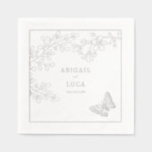 Bleu Chinoiserie Toile de Jouy Mariage (Recto)