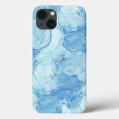 bleu ciel iPhone / coque ipad (Verso)