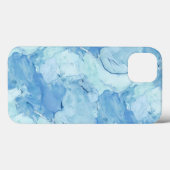 bleu ciel iPhone / coque ipad (Verso (horizontal))