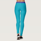 « BLEU CIEL » – LEGGINGS DE VÊTEMENTS ACTIFS (Dos)