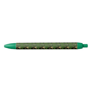 Bleu Citerne de l'Armée verte, stylo d'encre bleue