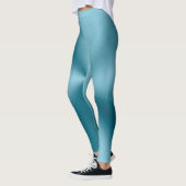 bleu clair avec leggings bleu foncé (Gauche)