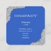 Bleu clair Cartes de visite Abstraits (Devant)
