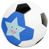 Bleu Clair Célébration Star Soccer Ball (3/4)