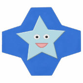 Bleu Clair Célébration Star Soccer Ball (Plat)