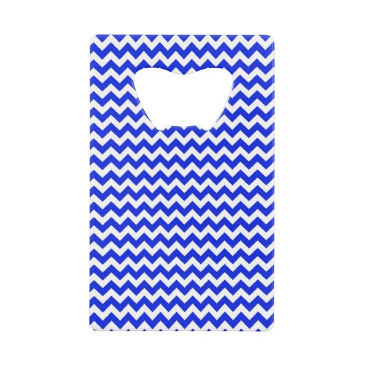 Bleu clair et blanc Chevron (Devant)