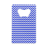 Bleu clair et blanc Chevron (Dos)