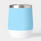 Bleu clair Minimal moderne Nom de signature Cursiv (Arrière)
